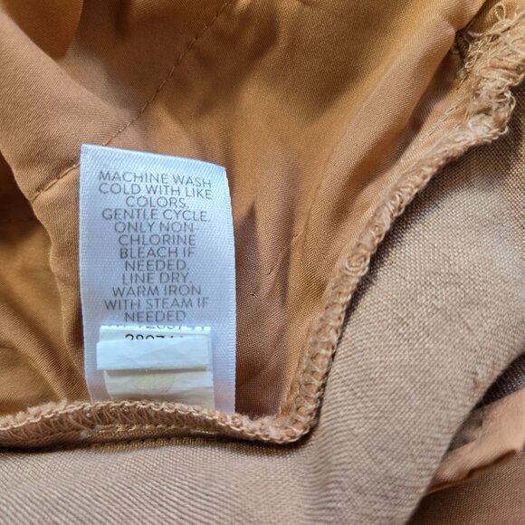 J.Jill Womens Large Wide-Leg Trousers Linen Blend Pants Pockets - Picture 16 of 16